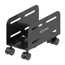 Soporte Metálico Ajustable de Suelo para CPU, Negro