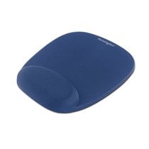Reposamuñecas espuma ratón azul