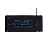 Pad Yttrium Negro Alfombrilla de ratón para juegos