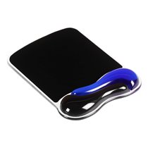 Reposamuñecas gel Duo ratón azul/negro