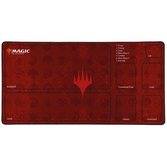 Battlefield XL Alfombrilla de ratón para juegos Rojo