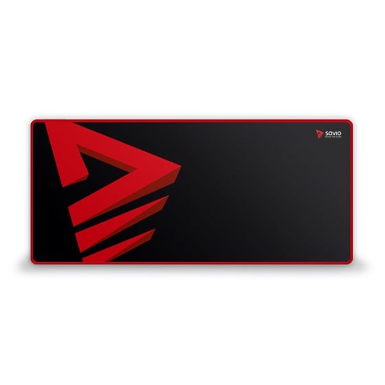 Turbo Dynamic XL Alfombrilla de ratón para juegos Negro, Rojo