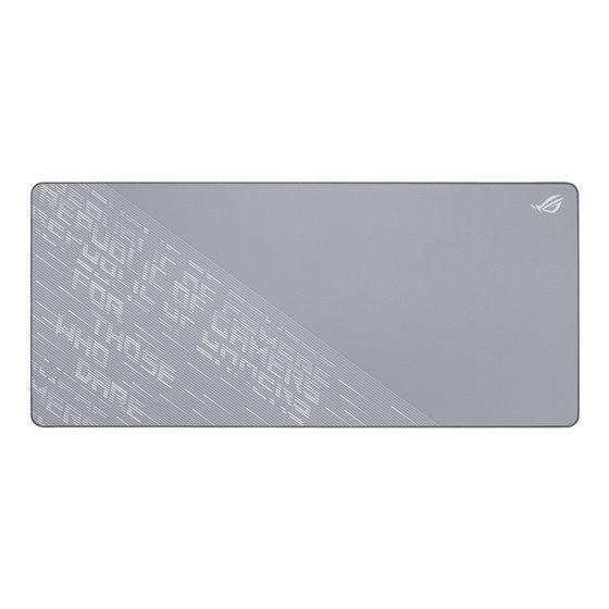 ROG Scabbard II Arctic Gray XXL Alfombrilla de ratón para juegos Gris