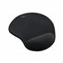 Alfombrilla para ratón ergonómica con reposamuñecas de gel, Negro