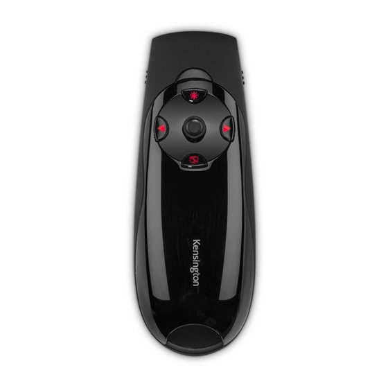 Presentador Expert Control del cursor inalámbrico con láser rojo