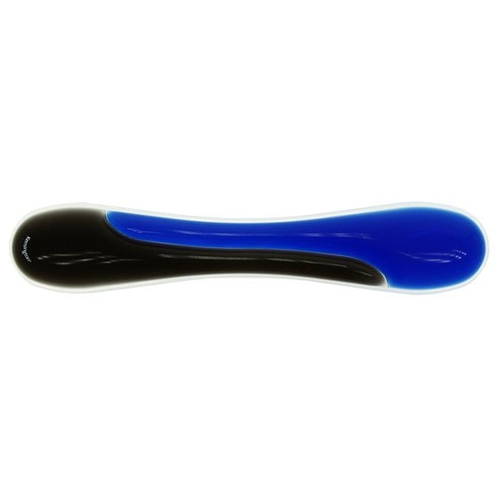 Reposamuñecas gel Duo teclado azul/negro