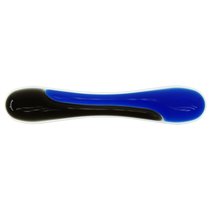 Reposamuñecas gel Duo teclado azul/negro
