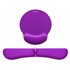 Pack Ergo Memoryflex – Conjunto de alfombrilla para ratón y reposamuñecas para teclado Púrpura
