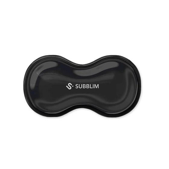 SUBMP-04E091 descansa muñecas Poliuretano (PU), Silicona Negro