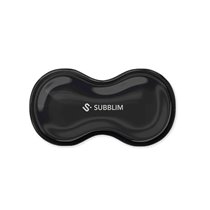SUBMP-04E091 descansa muñecas Poliuretano (PU), Silicona Negro