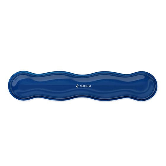 Ergo Crystal Flex descansa muñecas Gel Azul oscuro