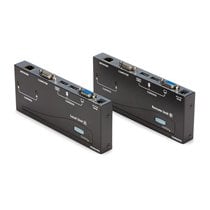 Extensor de Consola KVM por Cat 5 Ethernet (150m) con USB y Vídeo VGA