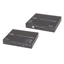 Extensor de KVM USB DisplayPort de vista doble HDBaseT™ 2.0 (4K a 100 m para vista individual)
