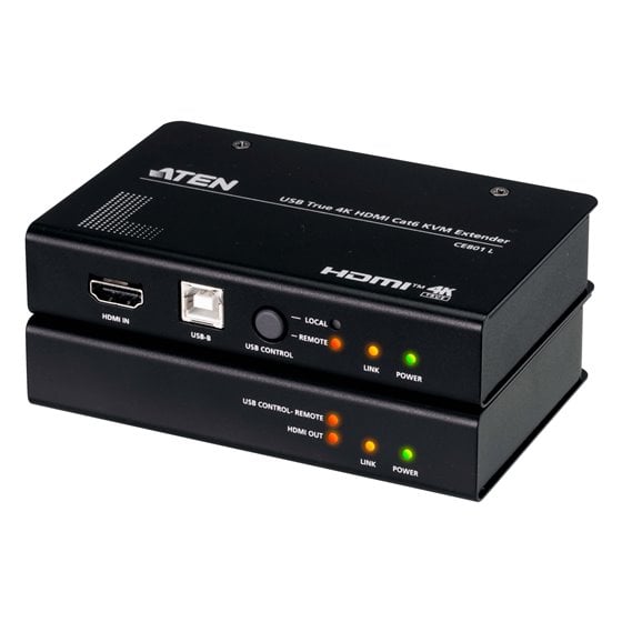 Extensor KVM USB True 4K HDMI Cat 6 (4K a 70 m)