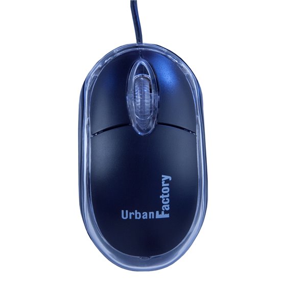 BDM02UF ratón Ambidextro USB tipo A Óptico 800 DPI