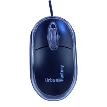 BDM02UF ratón Ambidextro USB tipo A Óptico 800 DPI