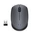 M170 Grey-K ratón Oficina Ambidextro RF inalámbrico Óptico 1000 DPI