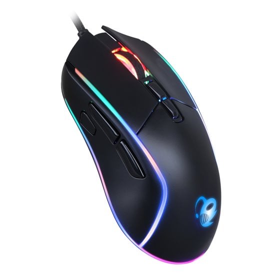 DeepDarth ratón Juego USB tipo A Óptico 6400 DPI