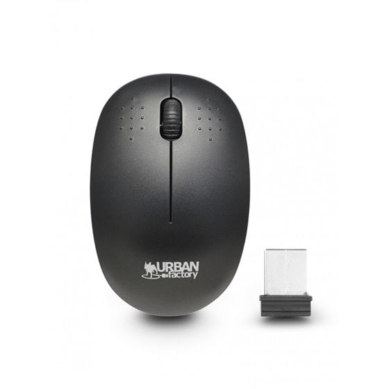 Free ratón Oficina Ambidextro RF inalámbrico Óptico 1000 DPI