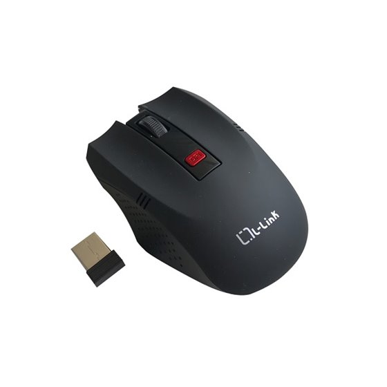 LL-2095-N ratón Oficina mano derecha RF inalámbrico Óptico 1600 DPI