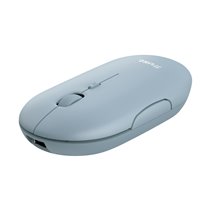 Puck ratón Oficina Ambidextro RF Wireless + Bluetooth 1600 DPI