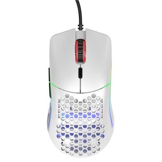 Model O- ratón Juego mano derecha USB tipo A Óptico 3200 DPI