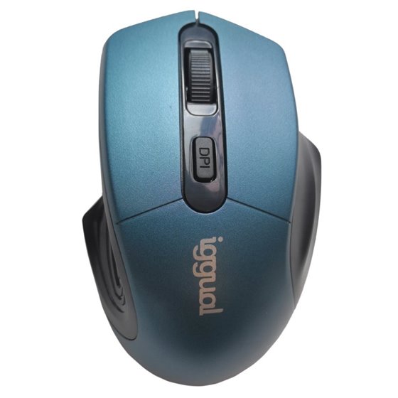 Ratón inalámbrico ERGONOMIC-L-1600DPI azul