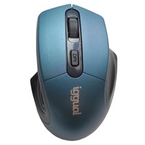 Ratón inalámbrico ERGONOMIC-L-1600DPI azul