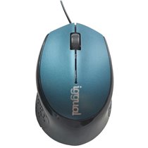 Ratón óptico COM-ERGONOMIC-R-800DPI azul