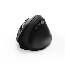 Ratón EMW-500 ergonómico, ratón ergonómico inalámbrico, 6 botones, color negro.