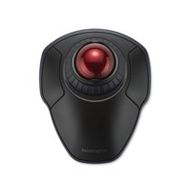 Trackball inalámbrico Orbit con anillo de desplazamiento: negro