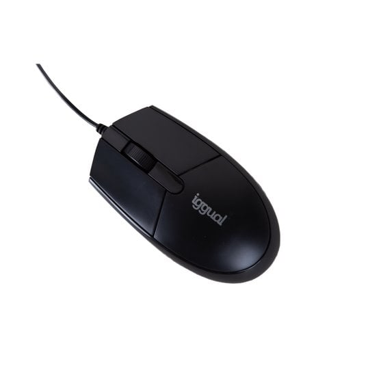 Ratón óptico COM-BASIC3-800DPI negro