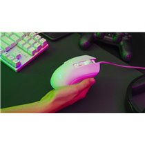 Kult Helium ratón Juego mano derecha USB tipo A Óptico 6400 DPI