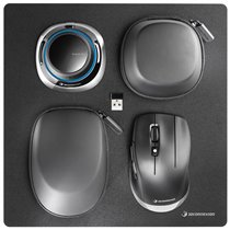 SpaceMouse Wireless Kit 2 ratón Universal mano derecha RF Wireless + Bluetooth + USB Type-A Óptico