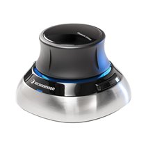 SpaceMouse ratón Oficina RF Wireless + Bluetooth + USB Type-A 6DoF