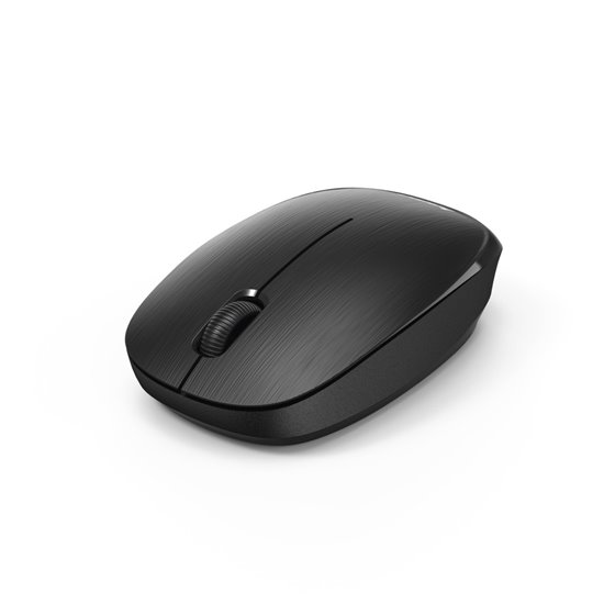Ratón MW-110 Negro (Ratón óptico inalámbrico y compacto con nano receptor, para diestros y zurdos), color negro.