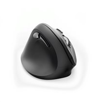 Ratón inalámbrico vertical ergonómico para zurdos "EMW-500L", 6 botones, negro