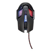 Nitro Gaming NMW200 Black ratón Juego Ambidextro USB tipo A Óptico 7200 DPI