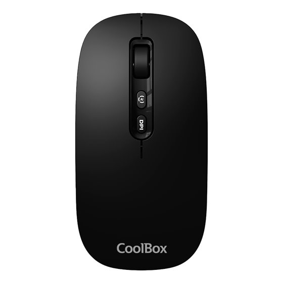 RATON W02 IA NEGRO INALAMBRICO RECARGABLE 500MAH RF+BT 1600DPI COPILOT SILENTCLICK