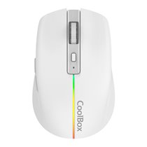 GAMING RATON W01 BLANCO INALAMBRICO RECARGABLE 1600DPI SILENTCLICK