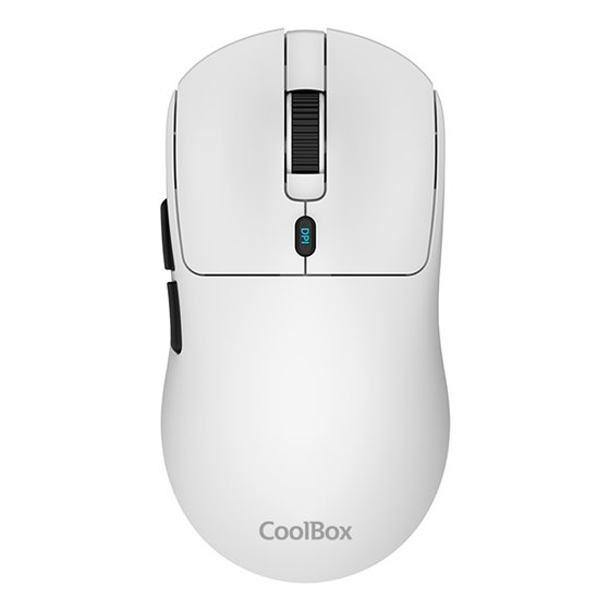 GAMING RATON W03 BLANCO ULTRALIGERO INALAMBRICO RECARGABLE RF+BT+USB-C 10.000DPI