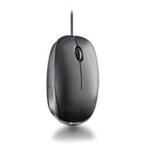 FLAME-C ratón Universal Ambidextro USB Tipo C Óptico 1000 DPI