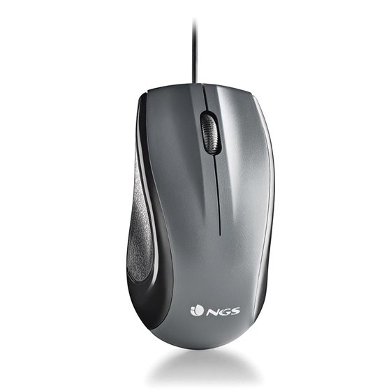 MUSK ratón Universal Ambidextro USB tipo A Laser 1200 DPI