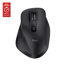 Fyda ratón Oficina mano derecha RF Wireless + Bluetooth Óptico 2400 DPI