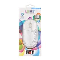 MWLUMY ratón Ambidextro RF inalámbrico Óptico 1000 DPI