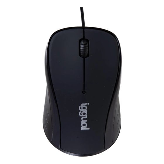 Ratón óptico XS-KIDS-1600DPI negro