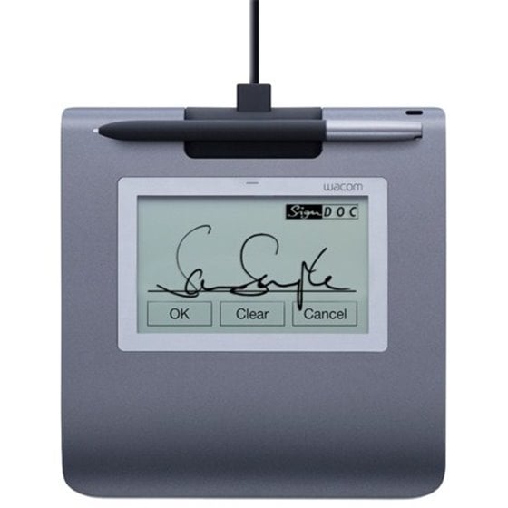 STU-430 Signature pad tableta digitalizadora Negro, Gris 2540 líneas por pulgada 96 x 60 mm USB
