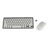 LEVIS COMBO, Pack de Teclado y Ratón Inalámbrico Blanco, Wireless 2.4G, Ratón Ambidiestro,Teclado Qwerty Español