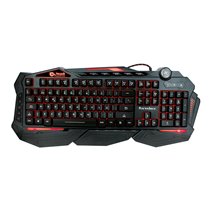 teclado gaming Banshee USB black