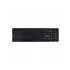 Teclado Bluetooth KW550ESBT de 2,4 GHz, modo dual, QWERTY español: negro